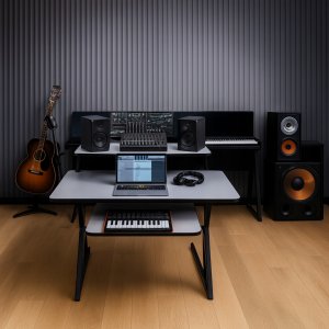 Biurko DNA SD3 Jasnoszare 120 cm x 60 cm 7