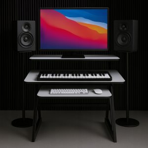 Biurko DNA SD3 Jasnoszare 120 cm x 60 cm 8