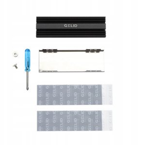 Gelid IceCap M.2 Black, czarny radiator z termopadami na dyski (HS-M2-SSD-21) 4