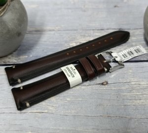 Skórzany pasek do zegarka 22 mm Morellato A01X6120E24034CR22 ciemnobrązowy . 3