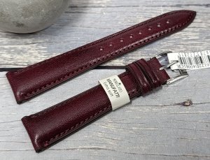 Skórzany pasek do zegarka 20 mm Morellato A01X6122E40081CR20 bordowy . 3