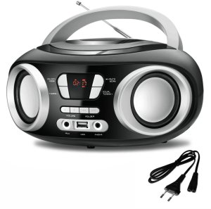 Boombox Radio FM z bluetooth Manta Black Chilli 7