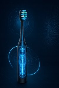 Szczoteczka Soniczna Do Zębów - Zestaw Etui + 8 końcówek - Elektryczna 14