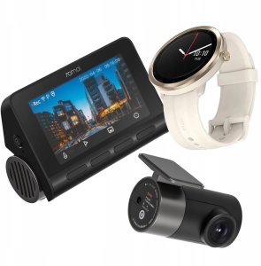 Wideorejestrator 70mai Wideorejestrator A800S-1 + RC06 4K + Maimo Watch WT2001 GPS GOLD 5