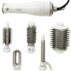 AD 2027 white champagne Lokówko-suszarka 5 w 1 - 1200w - 5 nasadek 7