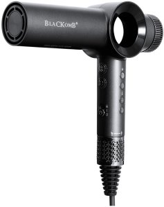 Suszarka BlacKomb BlacKomb Profesjonalna Suszarka Do Włosów Z Jonami Ujemnymi 1900W + Dyfuzor + Koncentratory Waga 290g 290g 2