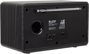 77-576# Radio przenośne kuchenne fm/dab+ blow rk5 bt czarne 10