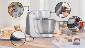 Bosch MUM58310 Küchenmaschine weiß/silber 2