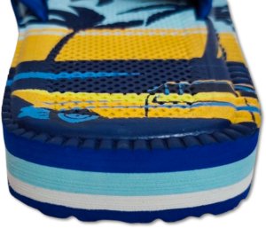 Piankowe klapki Kubota - Rzep Rozmiar 44 - Miami 7