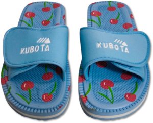 Piankowe klapki Kubota - Rzep Rozmiar 38 - Wiśnie 2