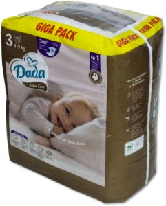 Pieluchy Dada Extra Care 3 BAG 4-9kg 192szt. 3