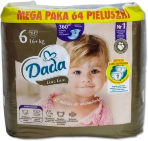 Dada Pieluchy Extra Care 6 BAG 16kg+ 64szt. 7