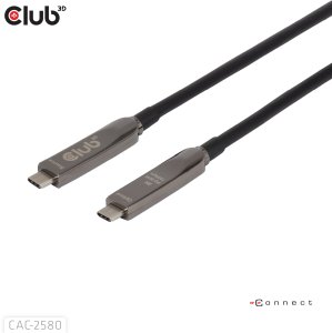 Kabel USB Club 3D USB-C - USB-C 15 m Czarny (CAC-2580) 5