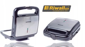 TOSTER OPIEKACZ DO KANAPEK TOSTÓW NIEPRZYWIERAJĄCA POWŁOKA RIWALL RTO-01 4