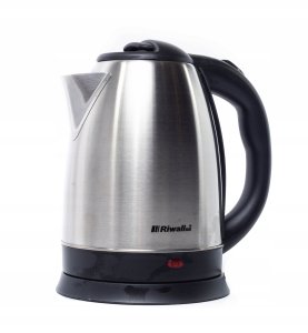 CZAJNIK ELEKTRYCZNY BEZPRZEWODOWY METALOWY OBROTOWY 1.8L FAST RIWALL RCZ-01 12