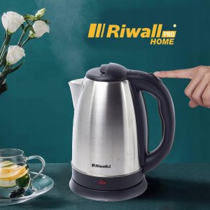CZAJNIK ELEKTRYCZNY BEZPRZEWODOWY METALOWY OBROTOWY 1.8L FAST RIWALL RCZ-01 5