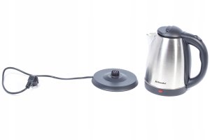 CZAJNIK ELEKTRYCZNY BEZPRZEWODOWY METALOWY OBROTOWY 1.8L FAST RIWALL RCZ-01 9