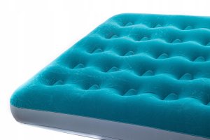 Materac dmuchany Riwall RRD-02 - 19113722 cm welurowy 2-os dwuosobowy 14