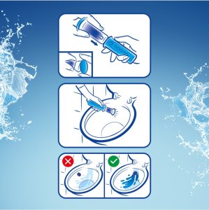 Duck Fresh Discs Mango Verse - Żelowy Krążek Do Toalety 36ml + Aplikator 7