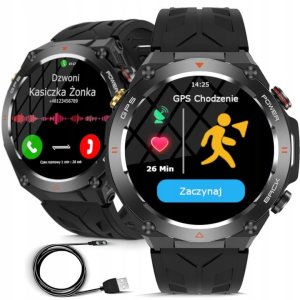 Smartwatch Męski Zegarek Wenom GT41 GPS Zdrowie Sport 5