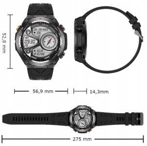 Smartwatch Męski Zegarek Wenom GT41 GPS Zdrowie Sport 6