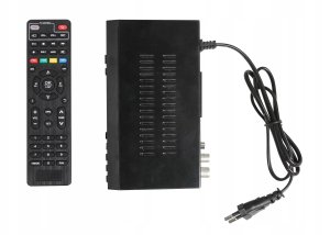 TUNER DEKODER DVB-T2 HEVC TV NAZIEMNEJ H.265 USB HDMI PILOT RIWALL RTN-01 7