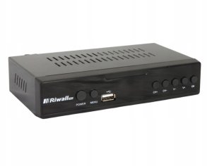 TUNER DEKODER DVB-T2 HEVC TV NAZIEMNEJ H.265 USB HDMI PILOT RIWALL RTN-01 9