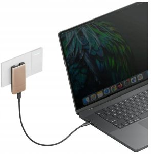 Ładowarka sieciowa Energea TravelWorld Edge 65W 2xUSB-C PD/PPS/QC3.0 (US/UK/EU) złota 6
