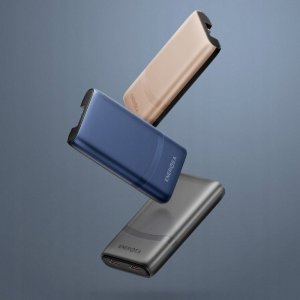 Ładowarka sieciowa Energea TravelWorld Edge 65W 2xUSB-C PD/PPS/QC3.0 (US/UK/EU) grafitowy 9