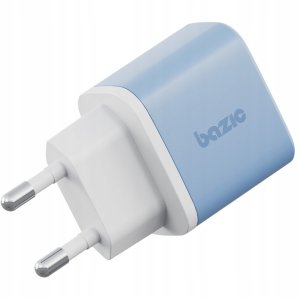 Ładowarka sieciowa Bazic GoPort Velox Kit USB-C/USB-A GaN 35W z kablem niebieski 3