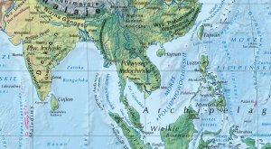 Podkładka na biurko - Świat 1:44 000 000 4