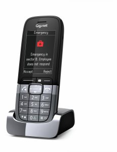 Telefon stacjonarny GIGASET SL850H PRO DECT Mobilteil Farbdisplay Vibrationsalarm f�r N870 N720 N670 N510 GAP und CAT-iq kompatible Basisstationen 3