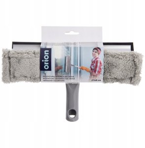 Mop do Okien ze Ściągaczką 2w1 CLEAN SYSTEM 28,5 x 18,5 cm Tworzywo ORION 9