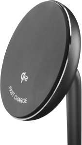 Hama 00201737 ładowarka do urządzeń przenośnych Słuchawki, Smartfon Czarny USB Bezprzewodowe ładowanie Szybkie ładowanie Wewnętrzna 6