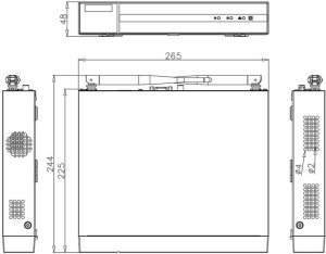 Rejestrator wideo sieciowy HiLook NVR-108MH-D/W hl108w 8-kanałowy 3