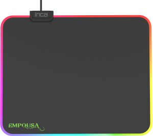 INCA Gaming Mauspad IMP-024 RGB 7 LED, 320x270x3 2