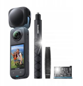 Kamera Insta360 X4 Travel Bundle czarna 12