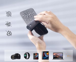 Zestaw 2x Płyn Spray 10ml Do Czyszczenia Ekranu Monitora Optyki Ściereczka / Kf08.077 11