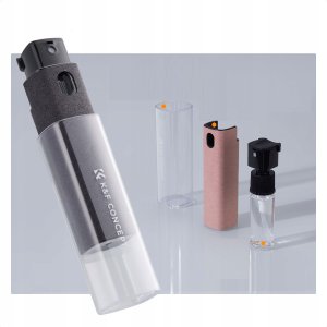 Zestaw 2x Płyn Spray 10ml Do Czyszczenia Ekranu Monitora Optyki Ściereczka / Kf08.077 10