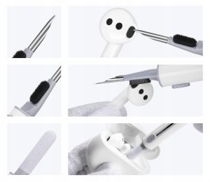 Zestaw Długopis Do Czyszczenia Elektroniki Szczelin Słuchawek Airpods K&f / Kf08.067 5