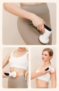 Bezprzewodowy masażer antycellulitowy Anticell Massager MT6536 2