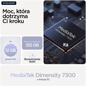 Smartfon Motorola Moto G86 5G 8/256GB Fioletowy  (PB7L0098PL) 6