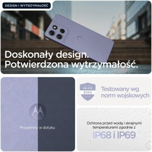 Smartfon Motorola Moto G86 5G 8/256GB Fioletowy  (PB7L0098PL) 2