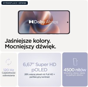 Smartfon Motorola Moto G86 5G 8/256GB Fioletowy  (PB7L0098PL) 3