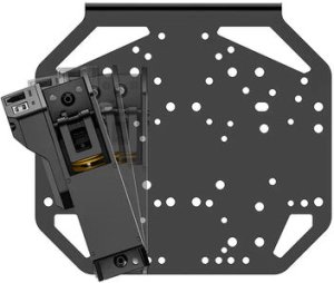 MOZA Universal Mounting Plate, für Schalter und Handbremse - schwarz 2