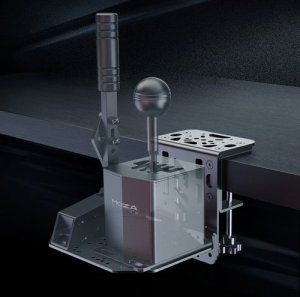 MOZA Universal Mounting Plate, für Schalter und Handbremse - schwarz 5