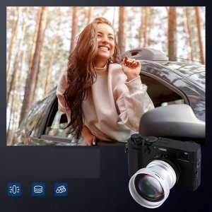 Obiektyw 1.5x Telekonwerter 49mm Do Fujifilm X100 X100v X100vi / Neewer / Ls-61 10