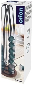 Orion Stojak Obrotowy na Kapsułki Nespresso Czarny RADKA 40 cm ORION 7