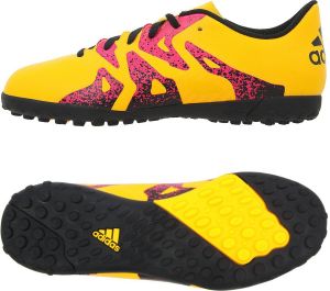 Adidas Buty piłkarskie X 15.4 TF J żółte r. 38 2/3 (S74611) 1