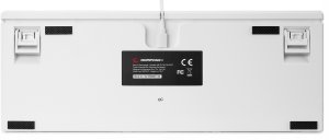 Rampage mechaniczna TKL GHOST Huano Red Switch biała 6